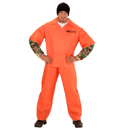 Tattooed Convict  Shirt, Tattooed Muscle Arms, Pants 