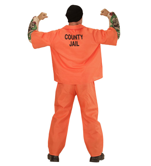 Tattooed Convict  Shirt, Tattooed Muscle Arms, Pants 