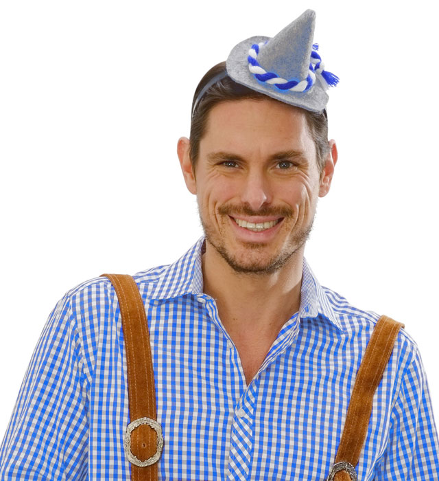 Mini Bavarian Hat On Headband