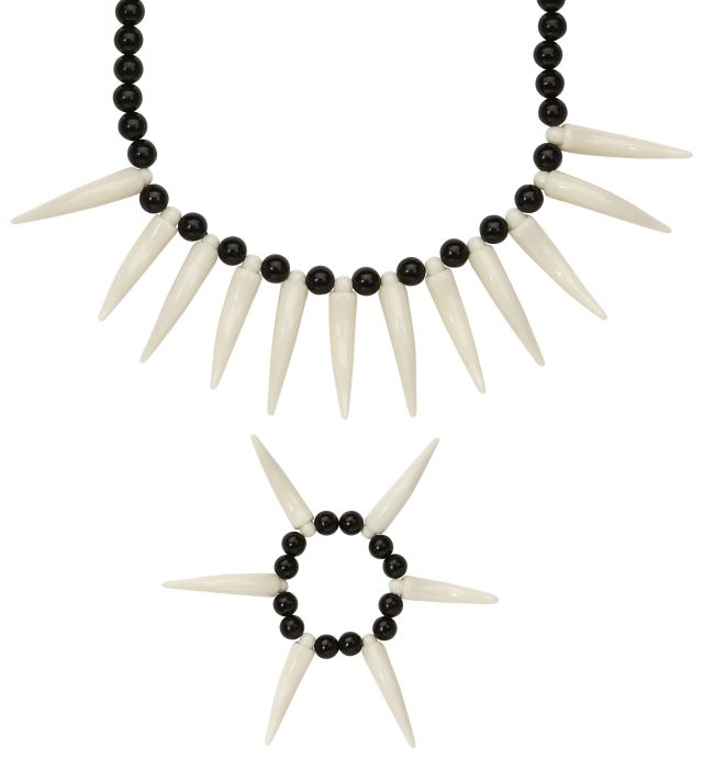 Caveman Jewelry  Necklace, Bracelet 