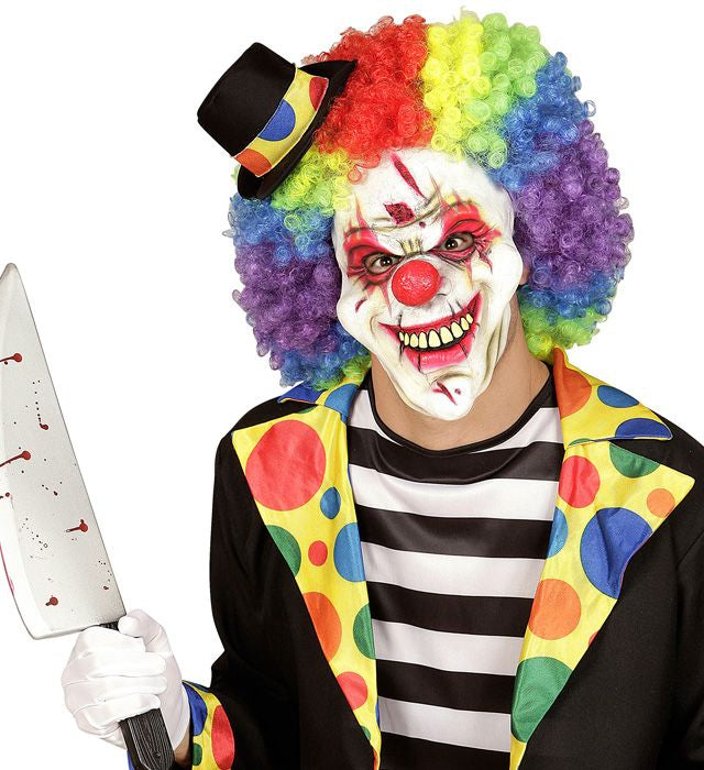 Killer Clown Half Face Mask