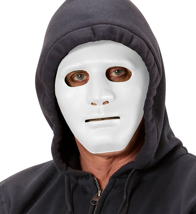 White Anonymous Mask