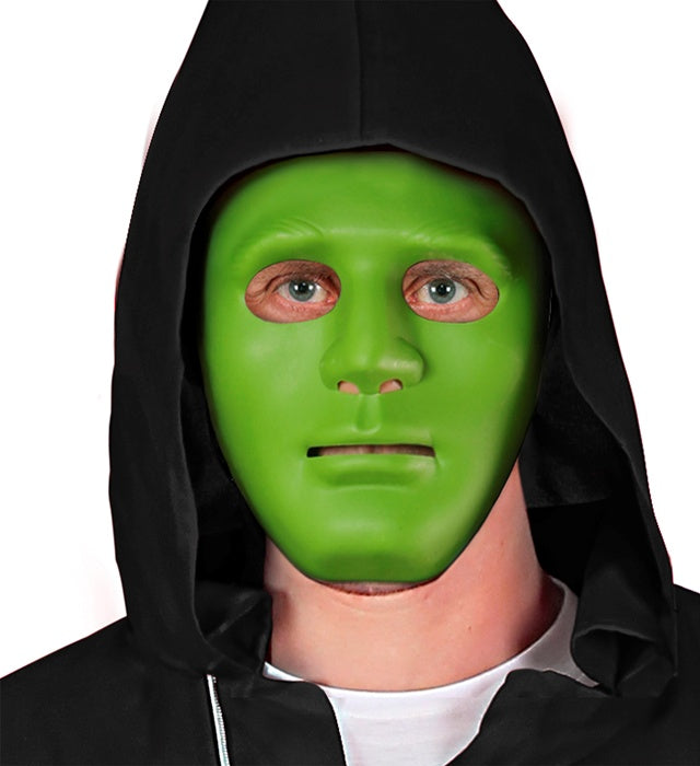 Green Anonymous Mask