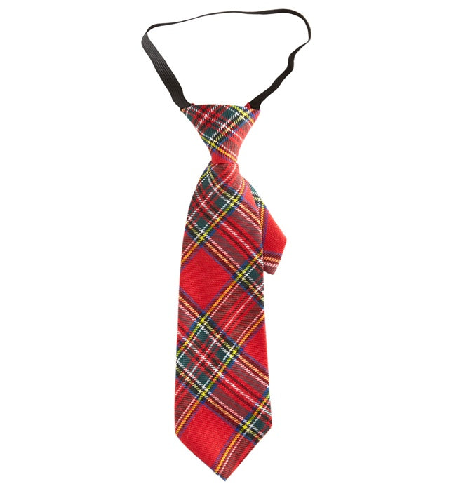 Red Tartan Necktie