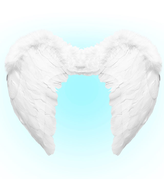 White Feather Wings 50X40 Cm
