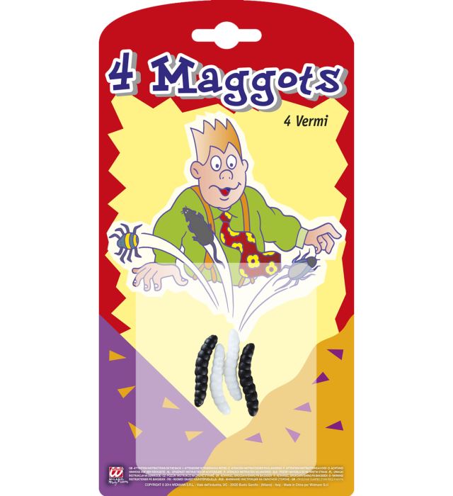 Set Of 4 Maggots