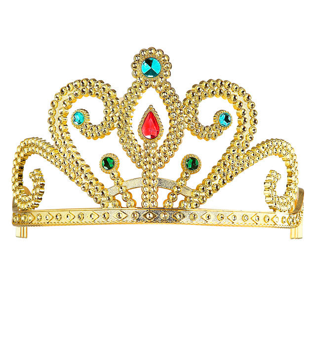 Gold Tiara With Gems