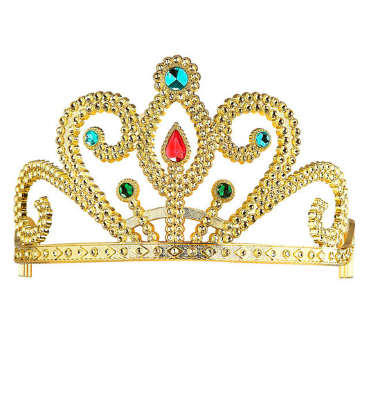Gold Tiara With Gems
