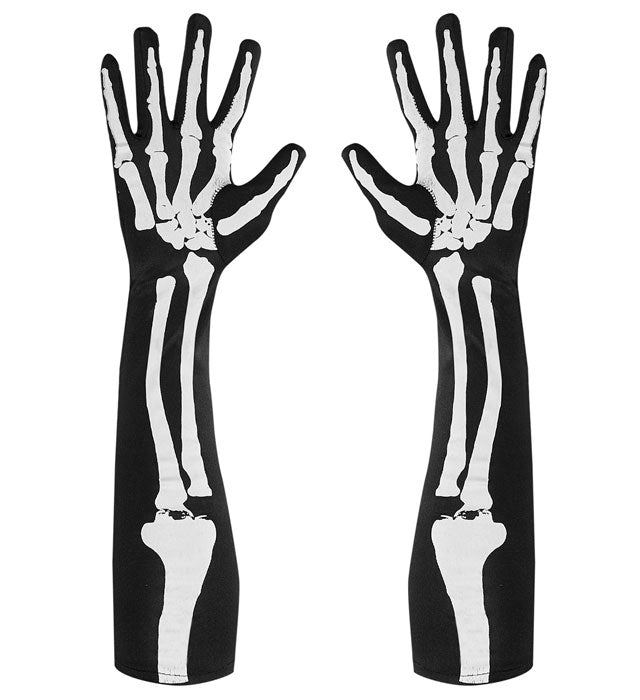 Bones Gloves 50 Cm - Front & Back Side Printed