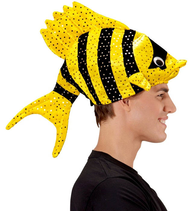 Yellow Tropical Fish Hat