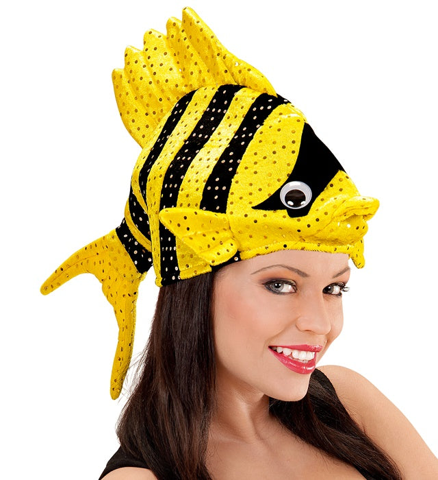 Yellow Tropical Fish Hat