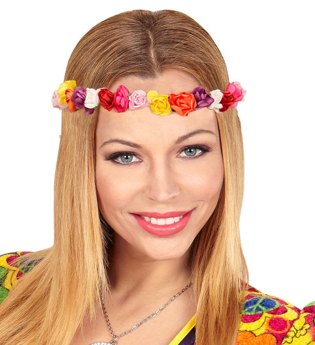 Multicolor Flower Headband