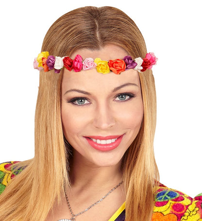 Multicolor Flower Headband