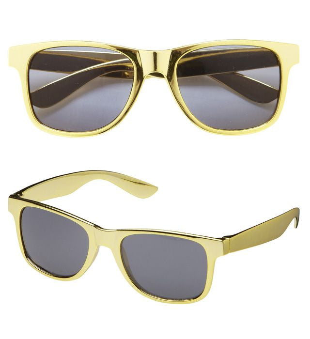 Metallic Gold Glasses