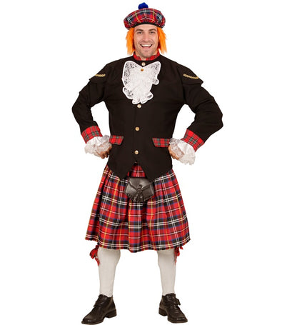 Scotsman  Kilt, Hat With Hair 