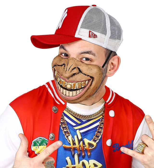 Rapper Half Face Chin Mask