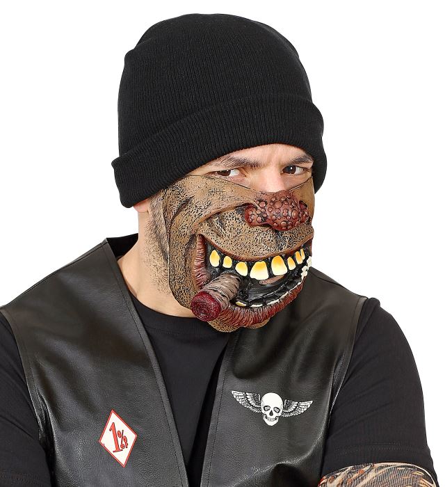Biker Half Face Chin Mask