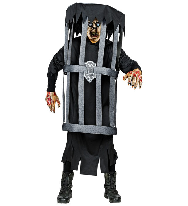 Caged  Hooded Robe, Cage 