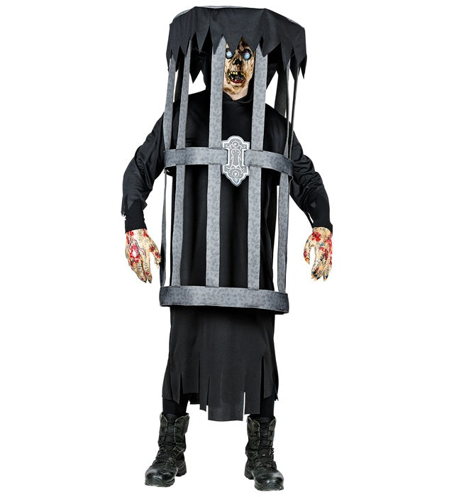Caged  Hooded Robe, Cage 