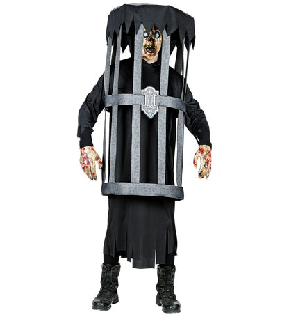 Caged  Hooded Robe, Cage 