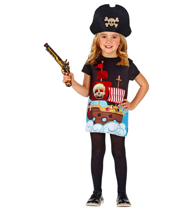 Pirate Captain  Dress, Hat 