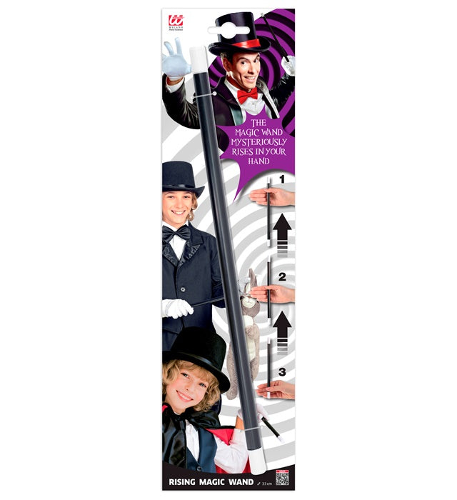Magic Trick Wand With Removable Caps  & Strand Inside 33 Cm - For Children & Adults