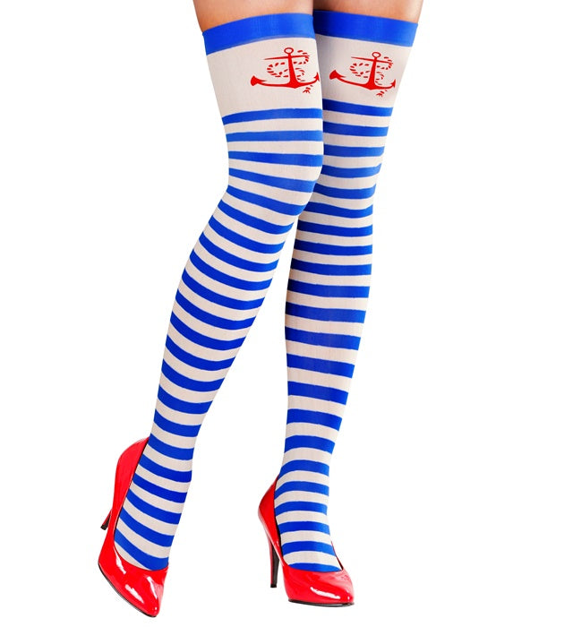 Sailor Thigh Highs 70 Den