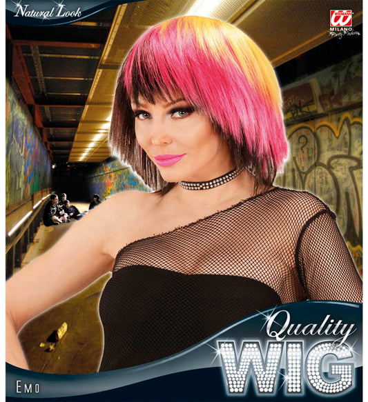 Emo Woman Wig In Polybag