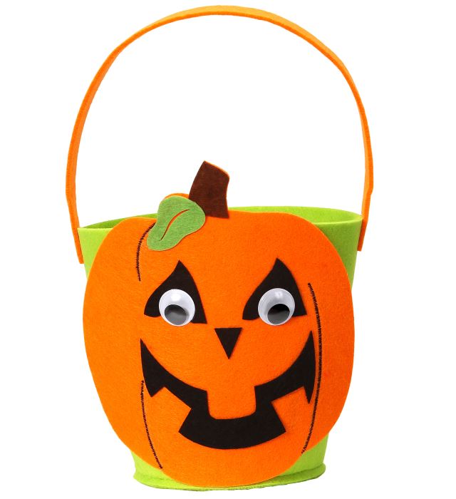 Pumpkin Trick Or Treat Basket