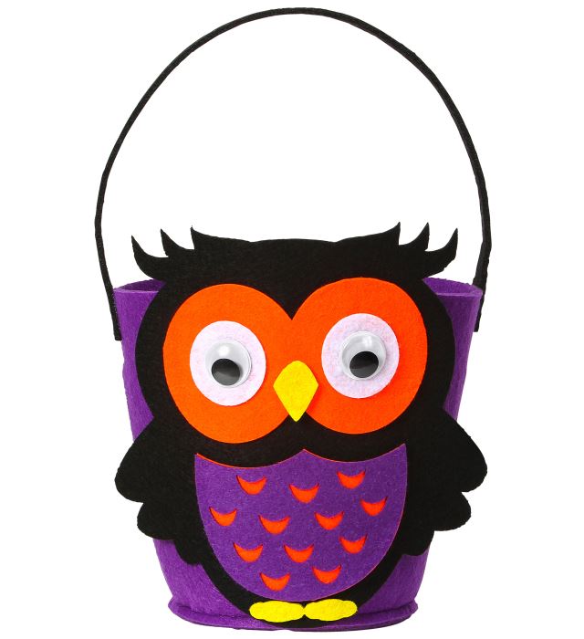 Owl Trick Or Treat Basket