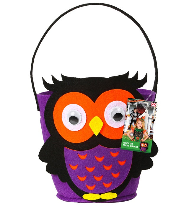 Owl Trick Or Treat Basket