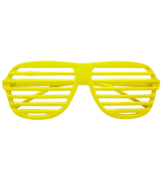 Neon Yellow Shutter Glasses