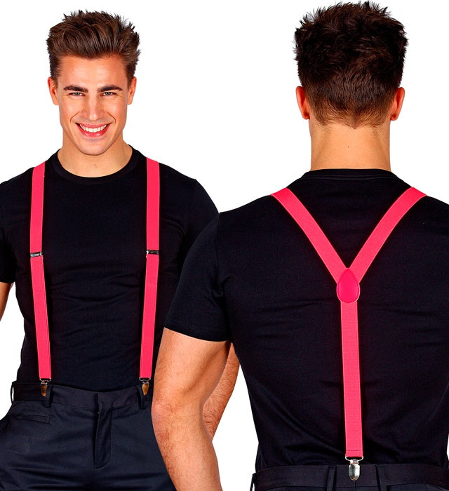Neon Pink Braces