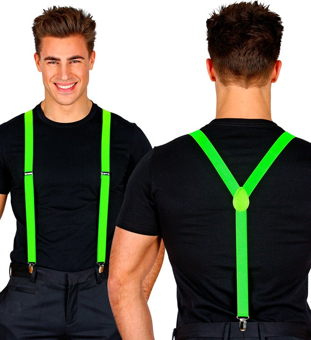 Neon Green Braces