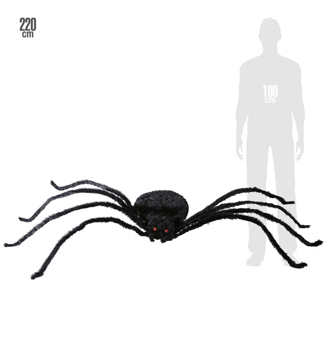 Giant Spider Bendable - 220 Cm