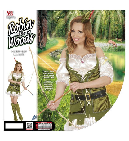 Robin Of Sherwood  Dress, Belt With Purse, Boot Covers, Hat 