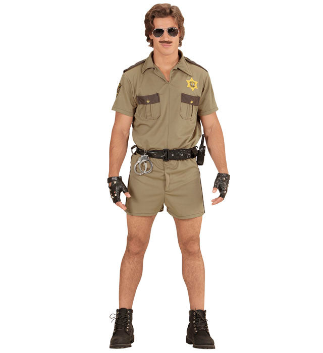 California Highway Patrol Officer  Shirt, Shorts, Belt 
