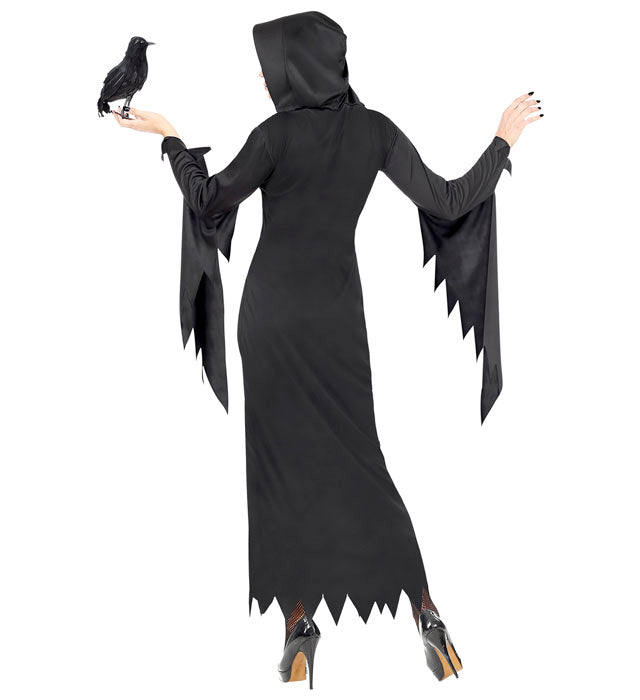 Gothic Queen  Hooded Dress 