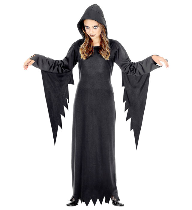 Gothic Queen  Hooded Dress 