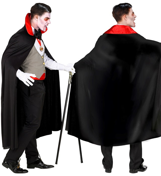 Vampire  Vest, Cummerbund, Bow Tie, Necklace With Medallion, Gloves, Cape 