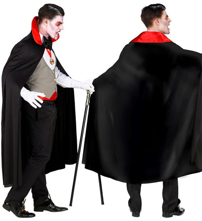 Vampire  Vest, Cummerbund, Bow Tie, Necklace With Medallion, Gloves, Cape 