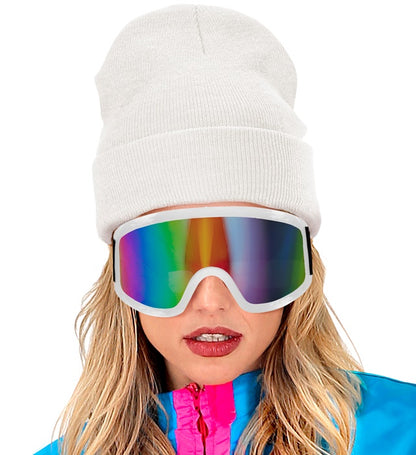 Goggles Après-Ski Winter Party Festival White