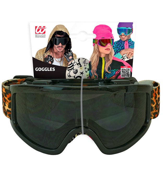 Goggles Après-Ski Winter Party Festival Animalier Leopard