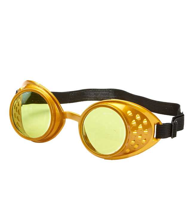 Gold Steampunk Goggles