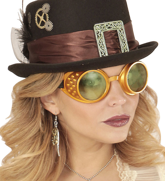 Gold Steampunk Goggles