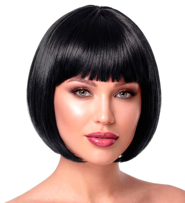 Black Chanel Wig In Polybag
