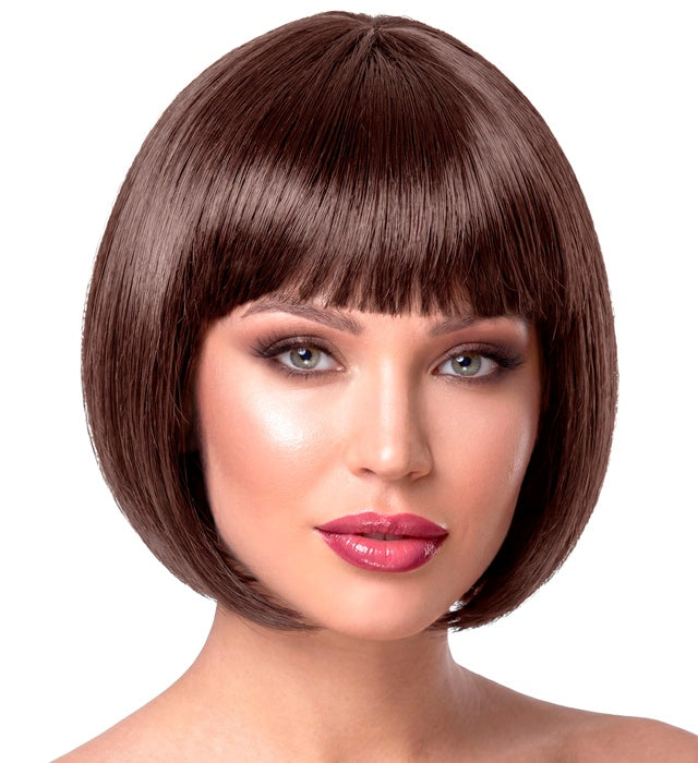 Brown Chanel Wig In Polybag