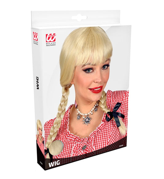 Blonde Bavarian Wig In Box