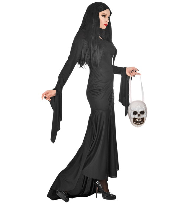 Mortisia  Dress, Skull Bag 