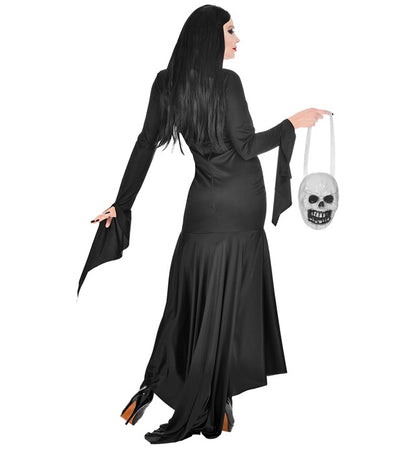 Mortisia  Dress, Skull Bag 